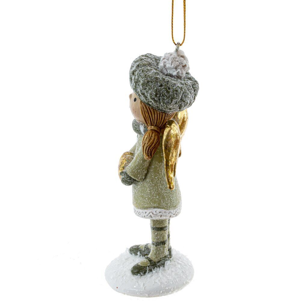 GAEM Фигурка декоративная подвесная "Ангел", L4,5 W4 H11 см, 2в.