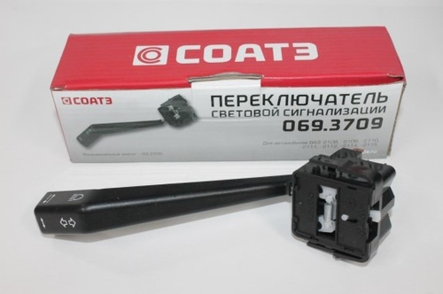 Переключатель подрул. /2108-10/ лев. (поворот+свет) (СОАТЭ)