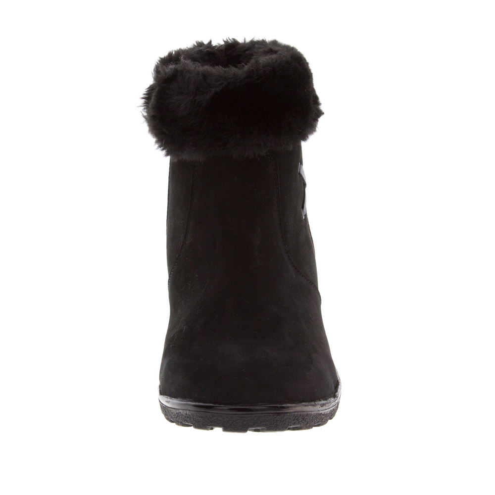 574401 Полусапожки женские черные