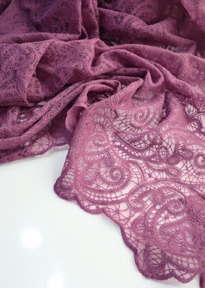 ЧЕРНИКА - ХБ Вышивка на органзе (1345 Маша)