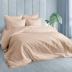 Поплин гладь "Бежевый" | ш.220 см | 115 г/м² | хлопок-100%