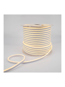 Шнур светодиодный гибкий неон LED SMD 8х16мм 120LED/м теп. бел. (уп.100м) Neon-Night 131-046