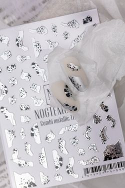 Nogtemoda Наклейки для ногтей Combi Metallic 112