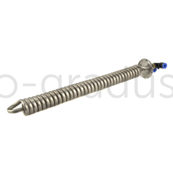 Холодильник Димрота на заглушке кламп 2 дюйма