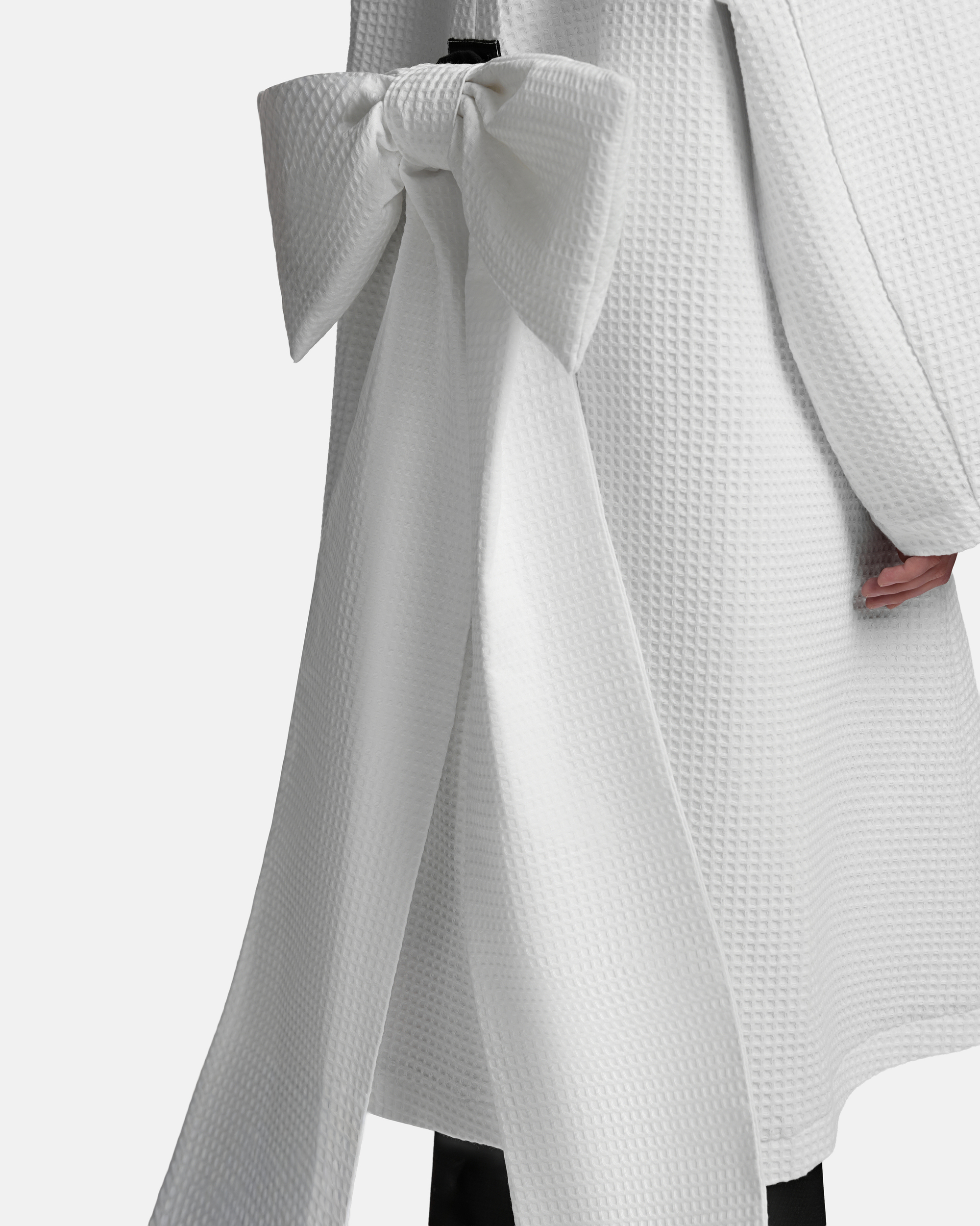 ПЛАТЬЕ ПЛАЩ С БАНТОМ