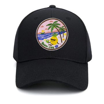 Нашивка термоаппликация на одежду и на рюкзак. Beach Life