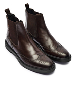 Кожаное челси Calev BOSS BLACK - коричневый(50529227)