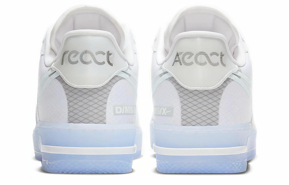 Кроссовки Nike Air Force 1 React Qs Light Bone