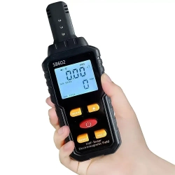 Детектор электромагнитного излучения 3-в-1 S8602: дозиметр для измерения электрического поля, магнитного поля и температуры