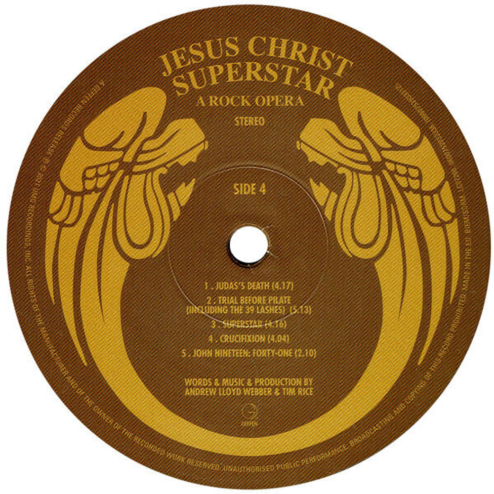 Andrew Lloyd Webber & Tim Rice / Jesus Christ Superstar (50th Anniversary Edition)(2LP)