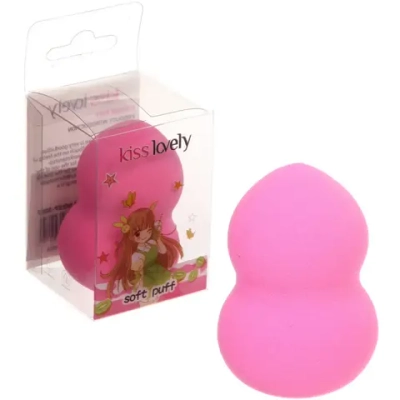 Спонж для макияжа «PALVI», цвет розовый, 4,3*6.3см