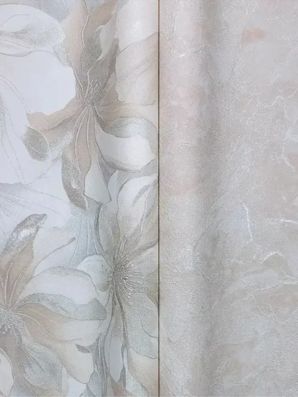 Обои флизелиновые виниловые метровые на стену кухни, спальни, гостиной, зала, детской, прихожей 1.06 м х 10.05 м, вспененный винил