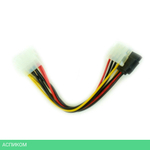 Кабель SATA Cablexpert CC-SATA-PSY2 0.14 м