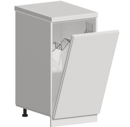 Кухня Модуль ШНВ 450 Ликата / Белый Софт