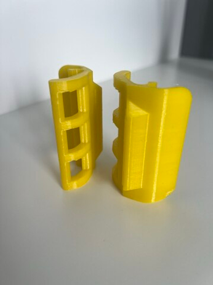 Защелка на боковые кофры 13,5л BRP Maverick R 715007372 желтый - 2 штуки