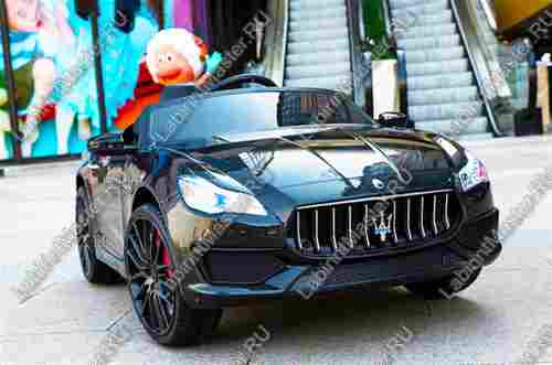 Детский электромобиль "Maserati" черный