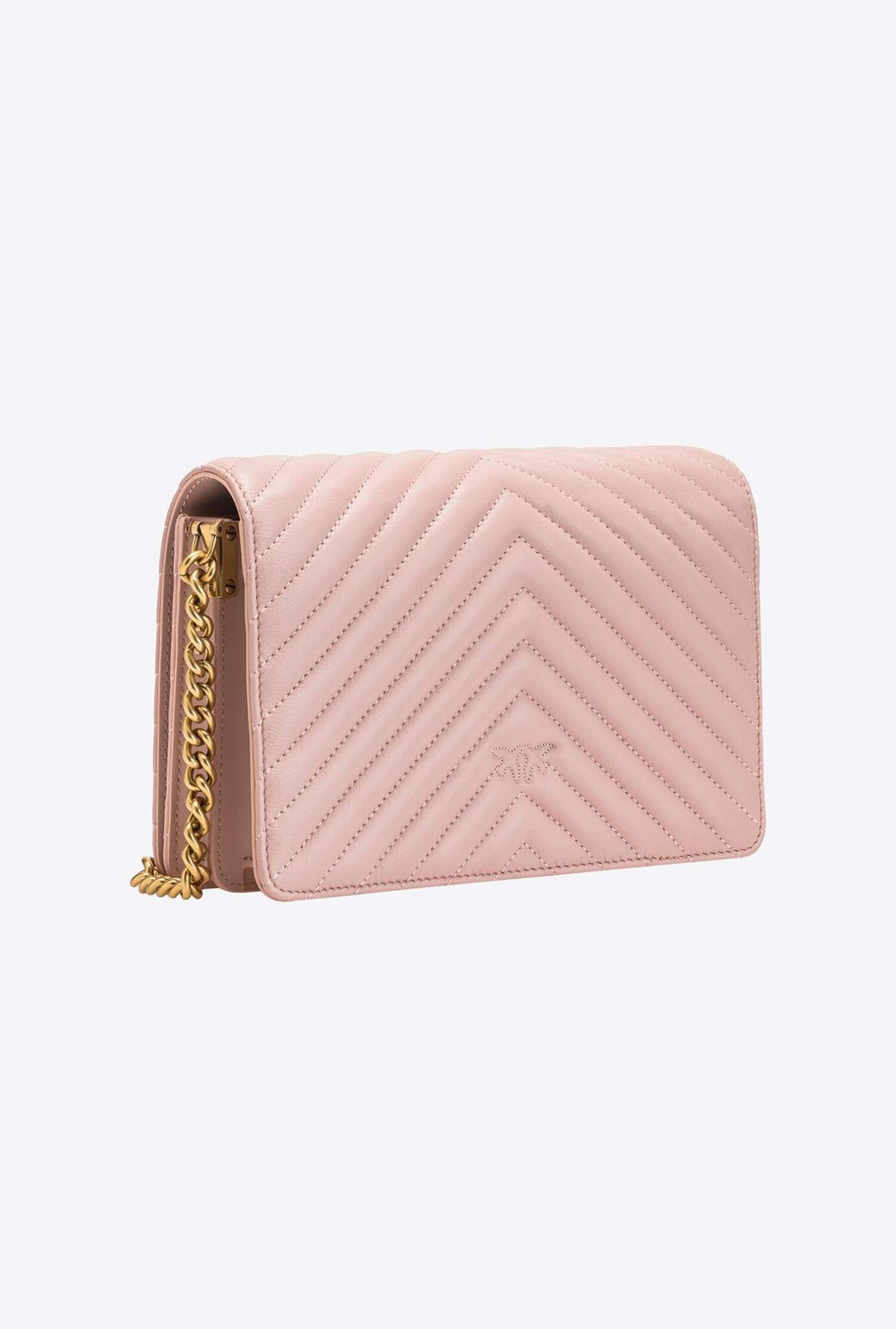 CLASSIC LOVE BAG CLICK CHEVRON – pink