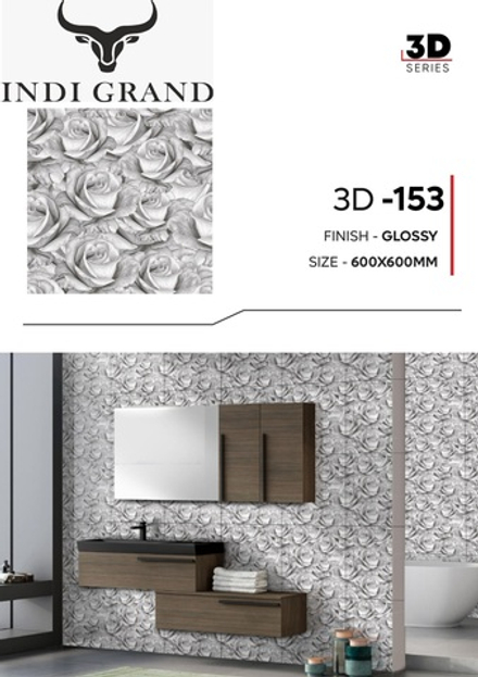 Керамогранит 3D 60х60 glossy - 153