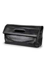 Сумка-клатч LOREN цвета черного янтаря