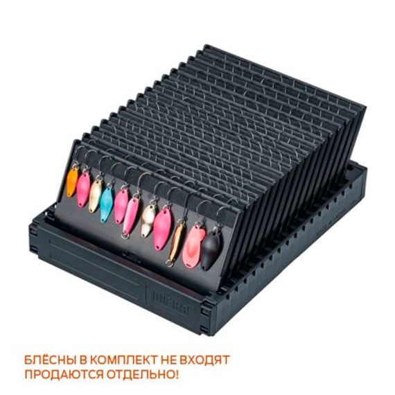 Картотека для блесен Meiho FLAP BOARD 208х159х81