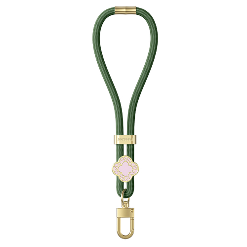 Ремешок на запястье для телефона темно-зеленого цвета (Army Green) от Dux Ducis, серия GARDEN Series Short Phone