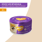 Влажный дополнительный корм Мнямс На каждый день Мусс из ягненка для собак и щенков старше 6 месяцев 80 г