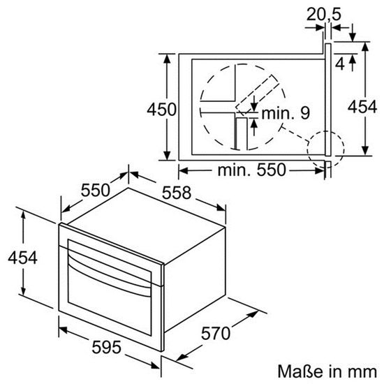 Электрический духовой шкаф Bosch HBC84H500