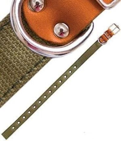 ОШЕЙНИК "BUDDY"  30мм 2сл БРЕЗЕНТ БЕЗРАЗМЕРНЫЙ 30-64см 20244
