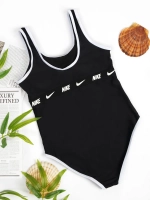 купальник слитный спортивный для бассейна утягивающий