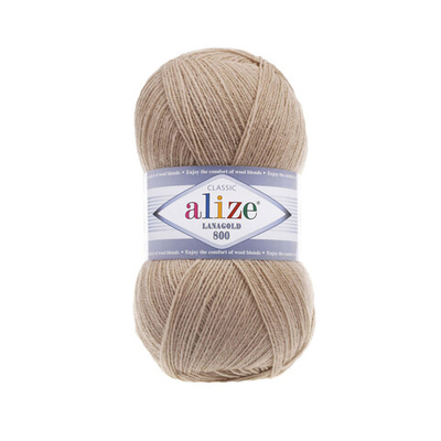 Пряжа Alize (Ализе) Lana Gold 800 / уп.5 мот. по 100 г, 800м, 585 камень A