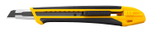 Нож OLFA ″Standard Models″ с выдвижным лезвием, с противоскользящим покрытием, автофиксатор, 9мм