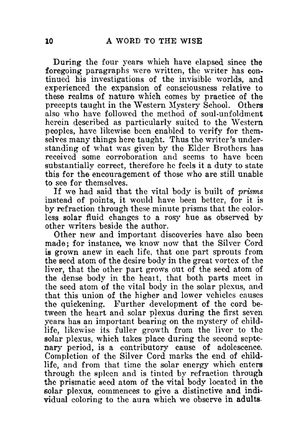 The Rosicrucian Cosmo-Conception | Max Heindel