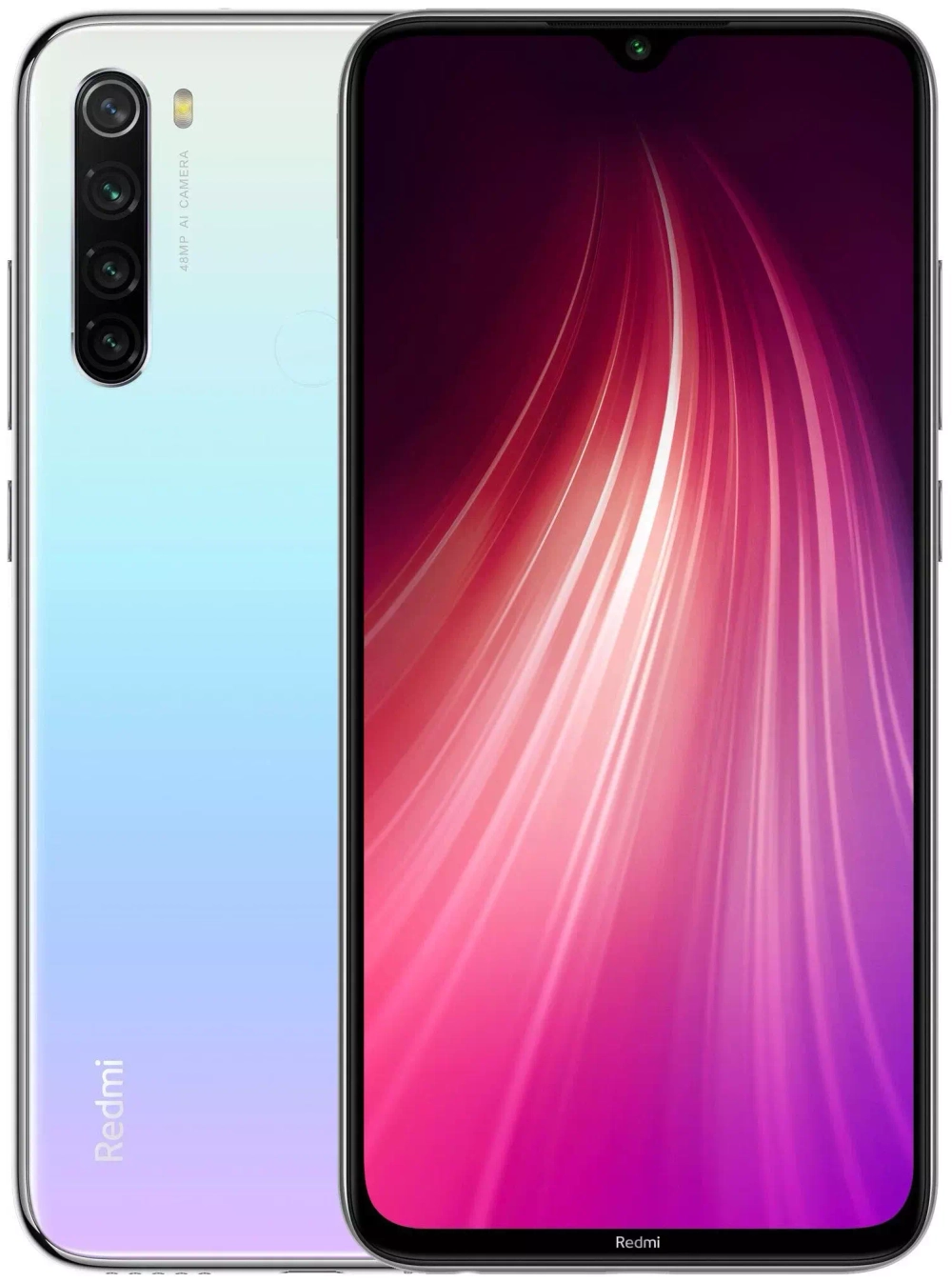 Xiaomi Redmi Note 8 6/128 ГБ Global, лунный белый