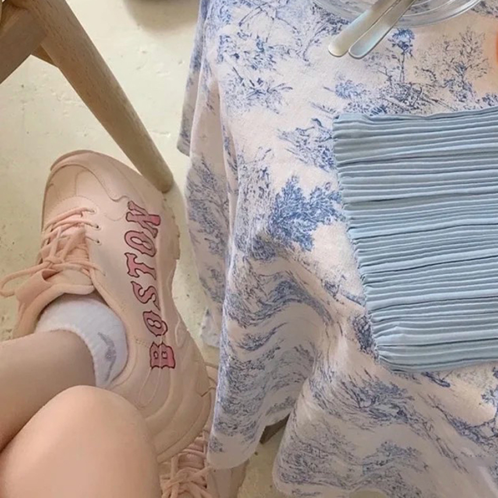 Кроссовки MLB Big Ball Chunky P Boston, 32SHC2011-43P