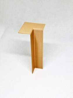 Внутренний угол для плинтуса с прямым профилем 100*13мм - 4 шт.