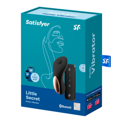 Satisfyer Little Secret - Вкладыш в белье с ДУ + APP