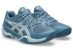 Детские теннисные кроссовки Asics Gel-Powerbreak GS - saba blue/white