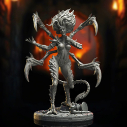 Дева Агонии ДнД DnD миниатюры набор Catacombs of Anguish