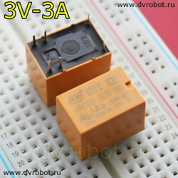 Реле HK4100F-DC3V-SHG 3A
