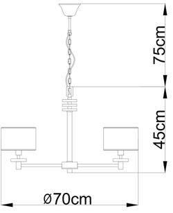 Подвесная люстра Arte Lamp
