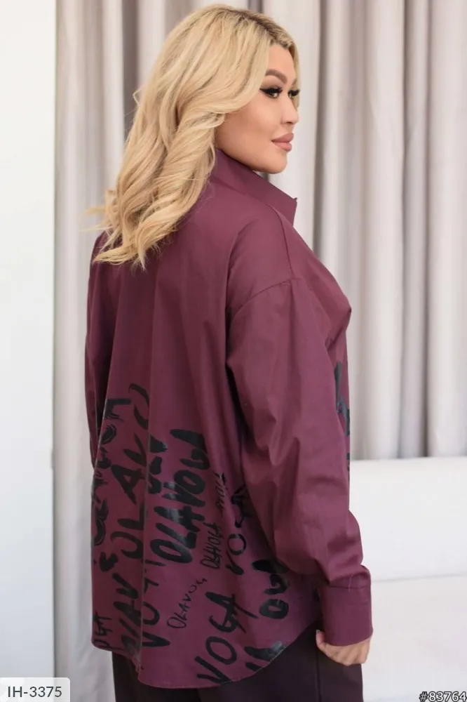 Рубашка IH-3363 Фабрика Моды