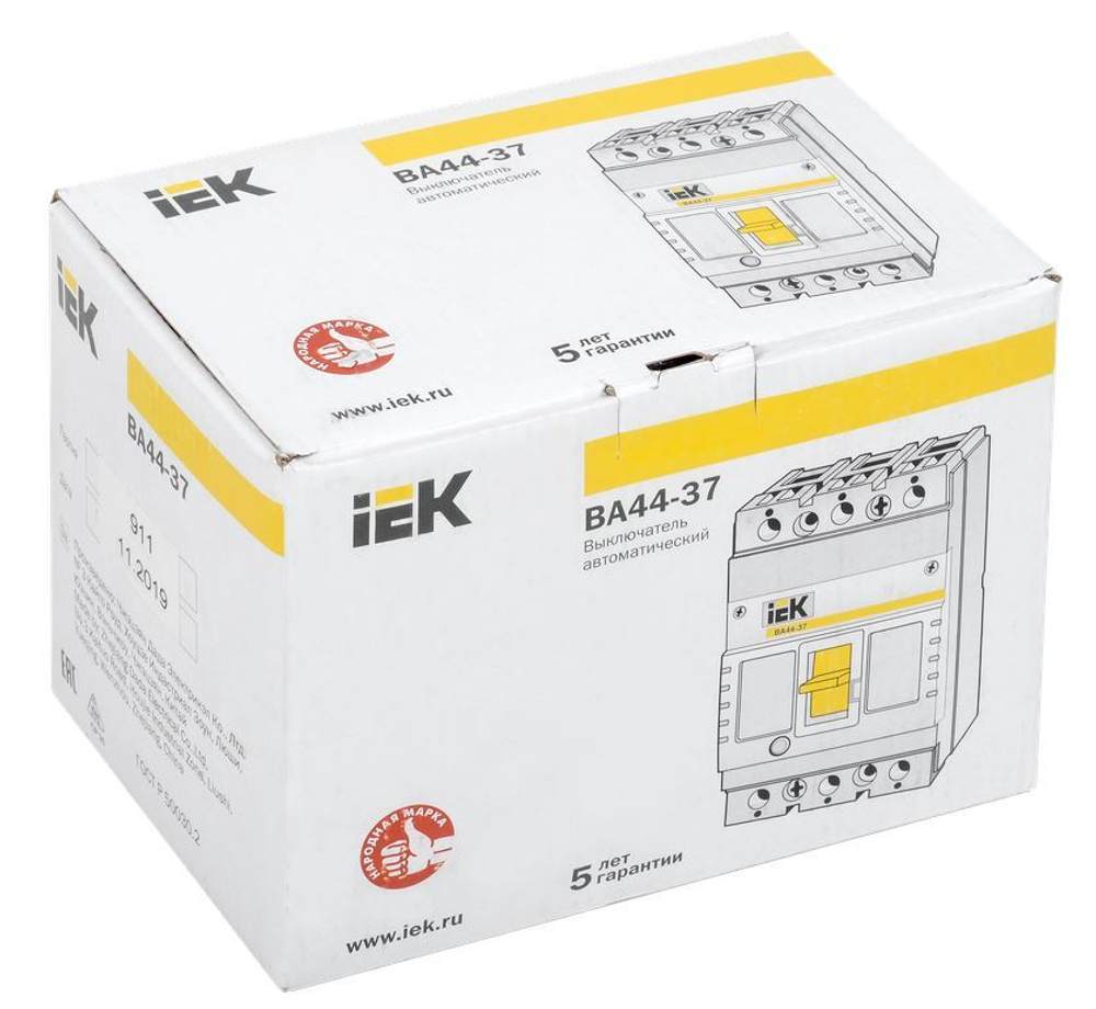 Автоматический выключатель в литом корпусе IEK SVA4410-3-0400-35