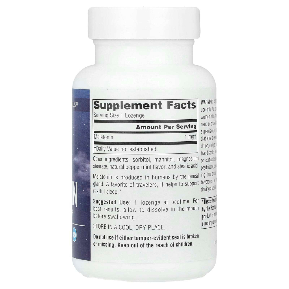 Source Naturals, Sleep Science®, мелатонин, перечная мята, 1 мг, 300 пастилок