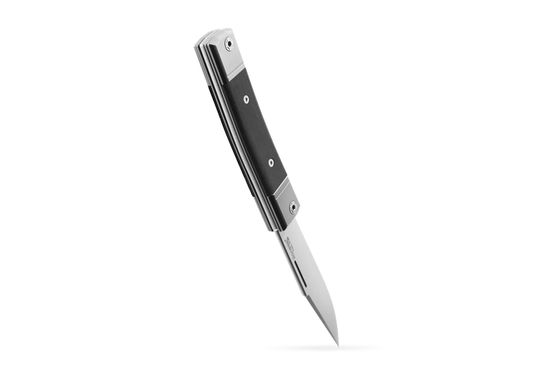 Складной нож Lion Steel "BestMan" L/BM1 EB c клинком из стали Böhler M390 Microclean®, рукоять дерево (Эбен)