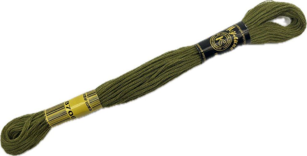 Нитки вышивальные Мулине 8м (8706)