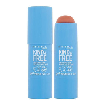 Румяна Rimmel London Kind & Free Tinted Multi Stick 002 Peachy Cheeks 5 г