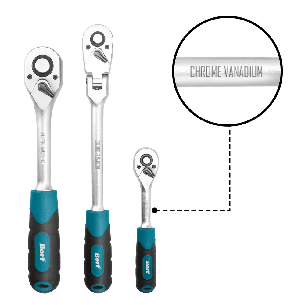 Набор ручного инструмента BORT BTK-142U