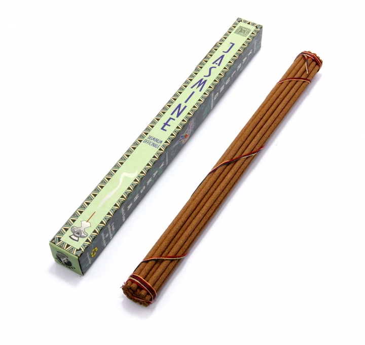 Благовоние тибетское Sandal House Jasmine Жасмин 21 вид трав 20 палочек 26 г