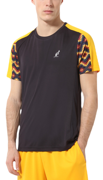 Мужская теннисная футболка Australian T-Shirt Ethnic Ace - небесный