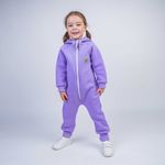 Комбинезон с клапаном "Лаванда" утепленный
